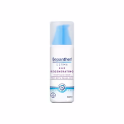 Bepanthen Derma Regenerating Night Face Cream for Dry & Rough Skin 50ml | Hydrating, Nourishing Skin Care for Sensitive Skin