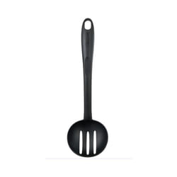 Tefal Bienvenue Plastic Slotted Spoon - Versatile and Durable Kitchen Utensil for Cooking, Serving, and Draining