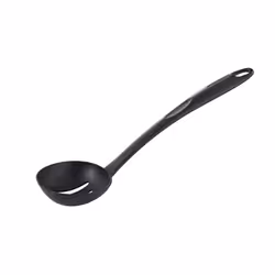 Tefal Bienvenue Plastic Slotted Spoon - Versatile and Durable Kitchen Utensil for Cooking, Serving, and Draining