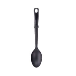 Tefal Comfort Plastic Solid Spoon - Heat-Resistant Cooking Utensil for Safe Stirring and Serving, Ergonomic Design for Easy Handling