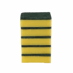 Vileda Tip Top Sponge Scrubs Pack (5 Pc.) |Versatile Non-Scratch Cleaning Sponges for Kitchen & Household Use |Ideal for Dish ...