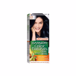 Garnier Color Naturals Cream Hair Color 2.10 Blue Black Kit