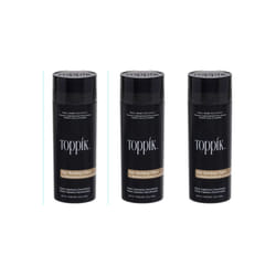 Toppik Hair Building Fibres | 27.5g ( pack of 3) - LIGHT BROWN
