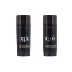 Toppik Hair Building Fibres | 27.5g (pack of 2) - DARK BROWN