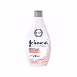 Johnson's Anti-Bacterial Body Wash Almond Blossom 250ml |Removes Germs, Dirt & Bacteria |100% Natural Pure Glycerin Moisturis ...