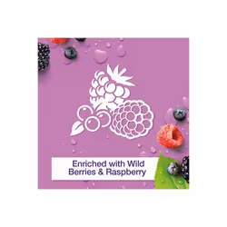 Johnson's Vita-Rich Replensihing Body Wash With Raspberry Extract 250ml |Long lasting Shower-Fresh Feeling |Soft Smooth Skin |Gentle Cleanser
