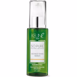 Keune So Pure DeFrizz Shine Serum 50mL | Anti-Frizz Hair Serum with Argan Oil | Smoothing & Strengthening for Dry, Frizzy, an ...