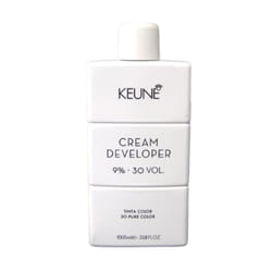 Keune Tinta Cream Developer 9% 30 Volume - 1000mL | Professional Hair Peroxide for Hair Coloring