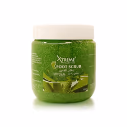 Xtreme Collection Aloe Vera & Menthol Foot Scrub 500ml