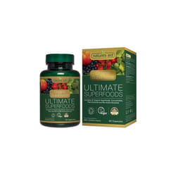 Natures Aid Organic Ultimate Superfoods 60 Vegetable Capsules