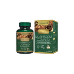 Natures Aid Organic Superfoods Mushroom Complex 60's Capsules