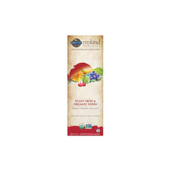 Garden of Life Mykind Organics Organic Plant-Sourced Iron + Herbs  Cranberry-Lime Liquid
