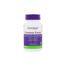 Natrol Cinnamon Extract 1000 mg Tablets 80's