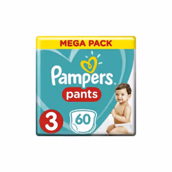 Pampers Aloe Vera Lotion Infused Baby-Dry Pants With Stretchy Sides & Leakage Protection, Size 3, For 6-11 Kg Baby, Mega Pack ...