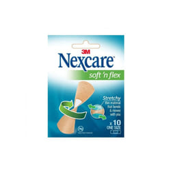 Gentle Wound Care: 3M Nexcare Soft 'n flex Bandage 10's 575-10E