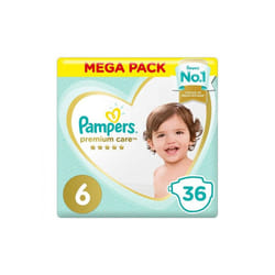 Babies formula Pampers Premium Care Size 6 +15 kg Jumbo Pack: Superior comfort and protection