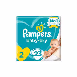 Pampers New Baby Dry 2 Small 3-6 kg 23's