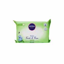 Nivea Baby Fresh and Pure Aloe Vera Wipes 63's