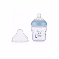 Nuby Little Moments SoftFlex 0+ month Blue Bottle 180 mL
