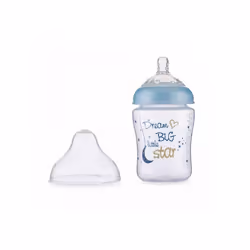 Nuby Little Moments SoftFlex 0+ month Blue Bottle 270 mL