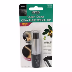 Kiss Colors Quick Cover Gray Hair Touch up 'black' LGC02  Stick Type