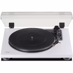 TEAC TN-180BT Belt-drive audio turntable Black, White Semi Automatic