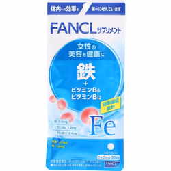 Fancl FANCL (more) Iron + Vitamin B6 Vitamin B12 40 grains Anemia Lifestyle Improvement Anemia