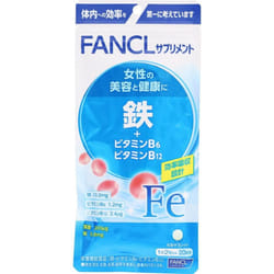 Fancl FANCL (more) Iron + Vitamin B6 Vitamin B12 40 grains Anemia Lifestyle Improvement Anemia