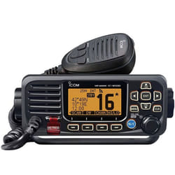 Icom IC-M330GE VHF-DSC Marine Radio with External GPS Antenna Receiver