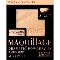 Shiseido Maquillage Maquillage Dramatic Powdery Ex Ochre 10 9.3g Foundation (powder) Use After Preparing The Skin With Lotion ...