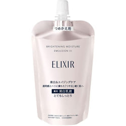 Shiseido Elixir Elixir Brightening Emulsion Wt 3 (refill) 110ml (quasi-drug) Milky Lotion New Elixir After Applying Lotion, Apply A Generou