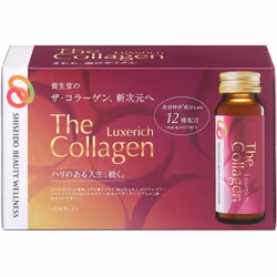 Shiseido The Collagen Luxe Rich Drink 50ml X 10 Beautiful Skin Collagen