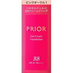 Shiseido Prior BB gel cream n pink-aukle 1 30g Foundation (BB) After conditioning the skin with a skincare product, take a fingertip-sized amount of a