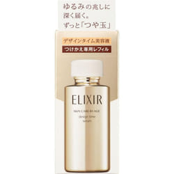 Shiseido Elixir Superior Design Time Serum (refill For Replacement Only) 40ml Beauty Liquid New Elixir Apply 2 Times The Amount From The Dispenser Ont