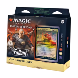 Magic: The Gathering Fallout Commander Deck - Hail, Caesar (100-Card Deck, 2-Card Collector Booster Sample Pack + Accessories ...