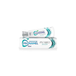 Sensodyne Pronamel Toothpaste Mineral Boost, Fluoride Toothpaste for Acid Weakened Enamel Repair, Peppermint Flavour, 75ml
