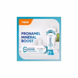 Sensodyne Pronamel Toothpaste Mineral Boost, Fluoride Toothpaste for Acid Weakened Enamel Repair, Peppermint Flavour, 75ml