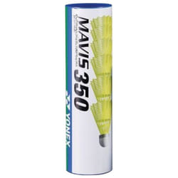 YONEX Mavis 350 6 pc(s) Synthetic shuttlecock Yellow