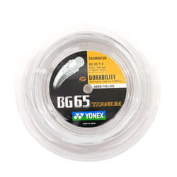 YONEX BG65 racket string Badminton Multi-filament 0.7 mm White