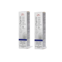 10A/1030 Palest Ash Blonde Wella Color Charm Permanent Gel - 10 - Pack of 2