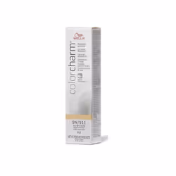 9N/911 Very Light Blonde Wella Color Charm Permanent Gel - 9N/911 Very Light Blonde