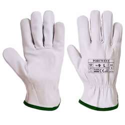 Portwest A260GRRM Oves Driver Glove, Regular, Size: Medium, Grey