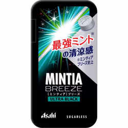 Asahi Mintia Breeze Ultra Black 30 grains Health candy/candy/gummy Mintia