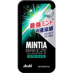 Asahi Mintia Breeze Ultra Black 30 grains Health candy/candy/gummy Mintia
