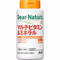 Asahi Dear-Natura Multivitamin &amp; Mineral 200 capsules Comprehensive vitamins Vitamins Comprehensive vitamins