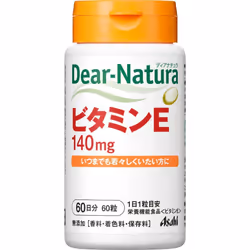 Asahi Dear-Natura Vitamin E 60 capsules Vitamins Vitamin E
