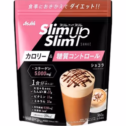 Asahi Slim Up Slim Shake Chocolat 360g Drinks &amp; Shakes Meal replacements Drinks &amp; Shakes