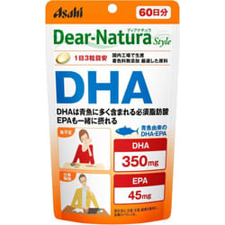 Asahi Dear-Natura Style DHA 180 grains (60-day supply) Cerebral blood flow Lifestyle Improvement Cerebral blood flow