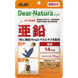 Asahi Dear-Natura Style Zinc 60 capsules Other (check locks, tongue cleaners, etc.) Minerals Other (check locks, tongue cleaners, etc.)