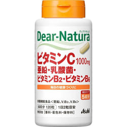 Asahi Dear-Natura Active Dianatura Vitamin C, Zinc, Lactobacillus, Vitamin B2, Vitamin B6 120 capsules (60-day supply) Other (check locks, tongue clea